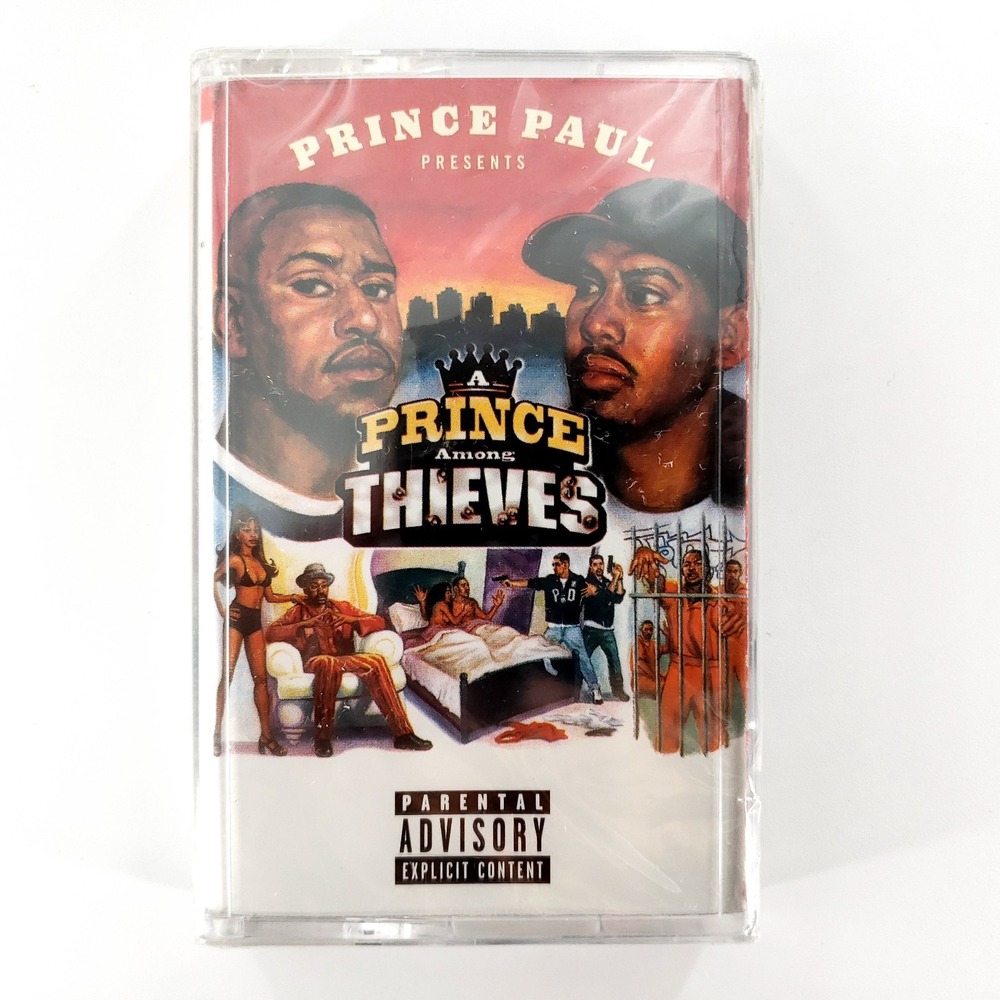 Prince Paul A Prince Among Thieves Cassette Tape New Sealed Torn Wrap TBC1210